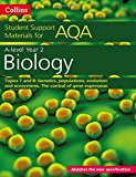 Book Collins Student Support Materials – AQA A level Biology Year 2 Topics 7 and 8 free