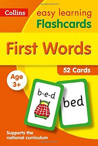 Book First Words Flashcards: 40 Cards (Collins Easy Learning Preschool) free