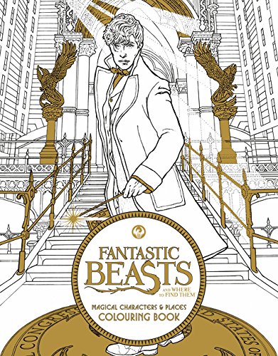 Book Fantastic Beasts and Where to Find Them: Magical Characters and Places Colouring Book free