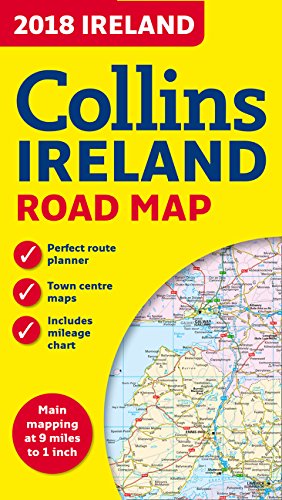 Book 2018 Collins Ireland Road Map free