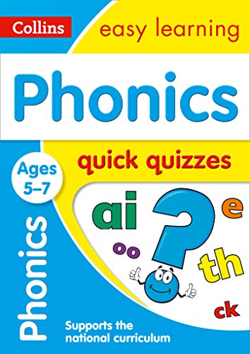 Book Phonics Quick Quizzes: Ages 5-7 (Collins Easy Learning KS1) free