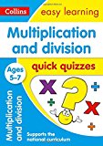 Book Multiplication and Division Quick Quizzes: Ages 5-7 (Collins Easy Learning KS1) free
