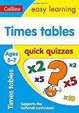 Book Times Tables Quick Quizzes: Ages 5-7 (Collins Easy Learning KS1) free