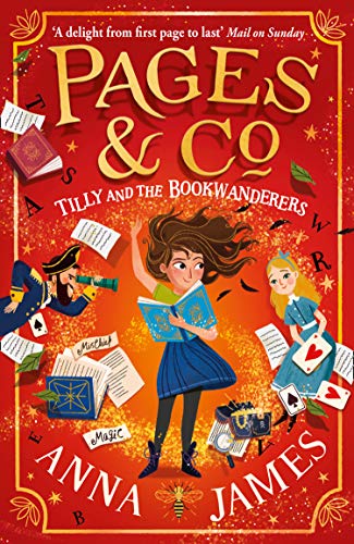 Book Anna James Pages & Co Collection 2 Books Set (Tilly and the Bookwanderers, Tilly and the Lost Fairy Tales [Hardcover]) free