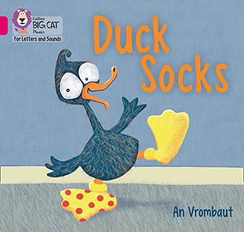 Book Duck in Socks: Band 1B/Pink (Collins Big Cat) free