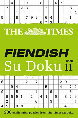 Book The Times Fiendish Su Doku Book 11: 200 Challenging Su Doku Puzzles free
