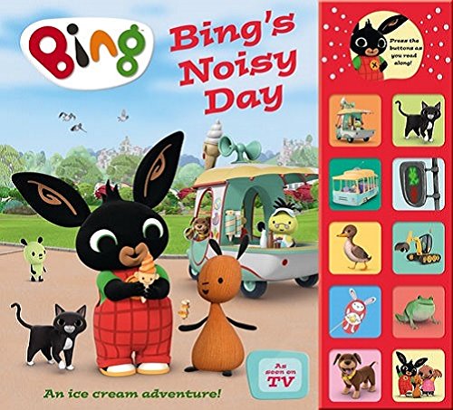 Book Bing’s Noisy Day: Interactive Sound Book & Bing’s Splashy Story: World Book Day( Paperback ) 2 Books Collection Set free