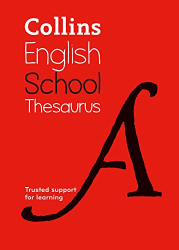 Book Collins School Thesaurus: Trusted Support for Learning free