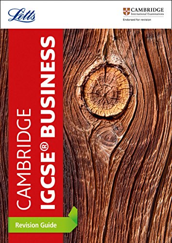 Book Cambridge IGCSE (R) Business Studies Revision Guide (Letts Cambridge IGCSE (R)) free