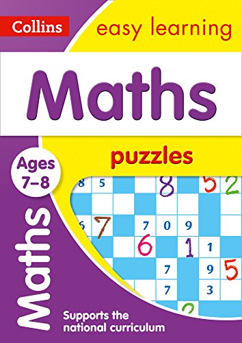 Book Maths Puzzles Ages 7-8 (Collins Easy Learning KS2) free