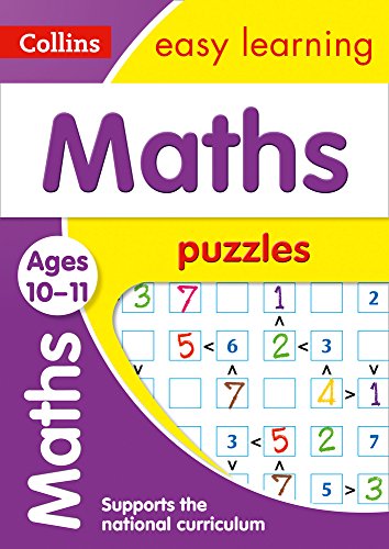 Book Maths Puzzles Ages 10-11 (Collins Easy Learning KS2) free