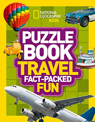 Book Puzzle Book Travel: Brain-tickling quizzes, sudokus, crosswords and wordsearches (National Geographic Kids Puzzle Books) free
