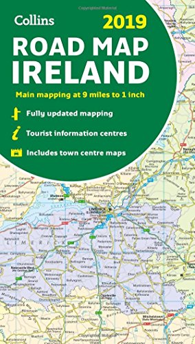 Book 2019 Collins Road Map Ireland free