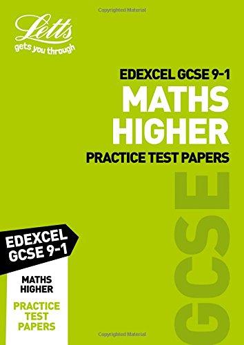 Book Letts GCSE 9-1 Revision Success – Edexcel GCSE Maths Higher Practice Test Papers free