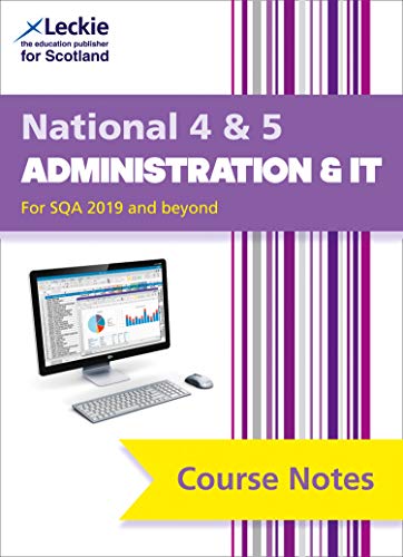 Book National 4/5 Administration and IT Course Notes for New 2019 free