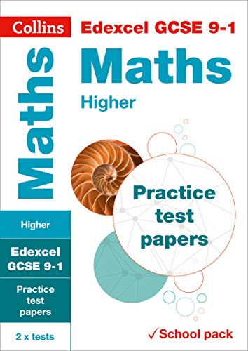 Book Collins GCSE 9-1 Revision – Edexcel GCSE Maths Higher Practice Test Papers free