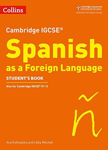 Book Cambridge IGCSE ® Spanish as a Foreign Language Student's Book (Cambridge Assessment International Educa) free