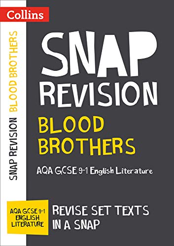 Book Collins GCSE 9-1 Snap Revision – Blood Brothers: AQA GCSE 9-1 English Literature Text Guide free