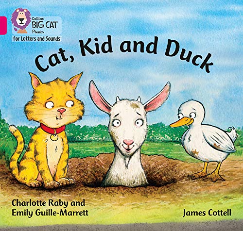 Book Cat, Kid and Duck: Band 1B/Pink B (Collins Big Cat Phonics) free