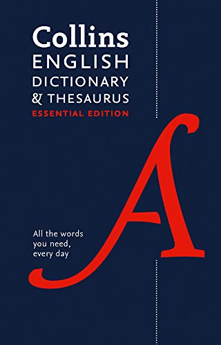 Book Collins English Dictionary and Thesaurus Essential edition: All-in-One Support for Everyday Use (Collins Essential Editions) free