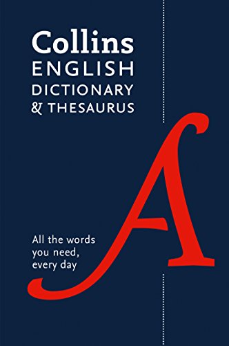 Book Collins English Dictionary and Thesaurus Paperback Edition: All-in-One Support for Everyday Use free