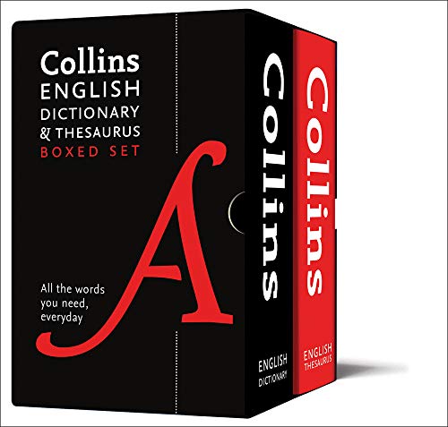 Book Collins English Dictionary and Thesaurus Boxed Set free