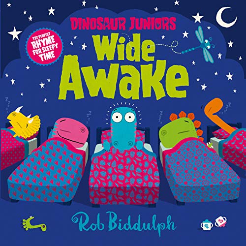 Book Dinosaur Juniors Series Collection 3 Books Set By Rob Biddulph (Happy Hatchday, Give Peas a Chance, Wide Awake) free