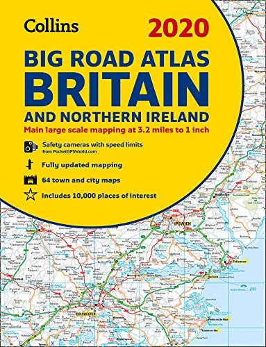 Book 2020 Collins Big Road Atlas Britain and Northern Ireland free