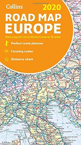 Book Collins 2020 Road Map Europe free