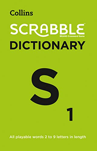 Book Collins Scrabble Dictionary: The official Scrabble solver - all playable words 2 - 9 letters in length free
