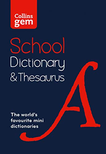 Book Collins Gem School Dictionary & Thesaurus: Trusted Support for Learning, in a Mini-Format free