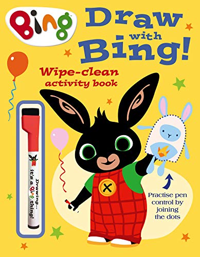 Book Draw With Bing! Wipe-clean Activity Book (Bing) free