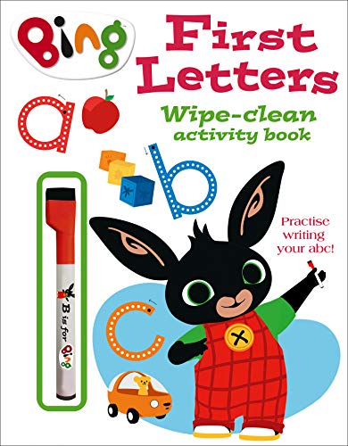 Book First Letters Wipe-clean activity book (Bing) free