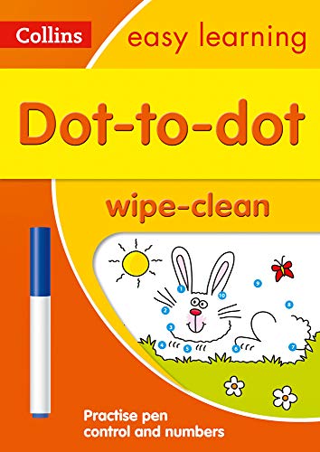 Book Collins Easy Learning Preschool – Dot-to-Dot Age 3-5 Wipe Clean Activity Book free
