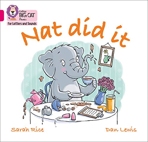 Book Collins Big Cat Phonics for Letters and Sounds – Nat Did It: Band 1A/Pink A free