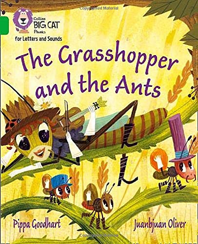 Book Collins Big Cat Phonics for Letters and Sounds – The Grasshopper and the Ants: Band 5/Green free