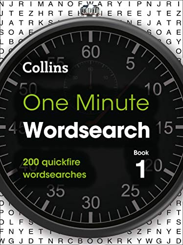 Book One Minute Wordsearch Book 1: 200 Quickfire Wordsearches free