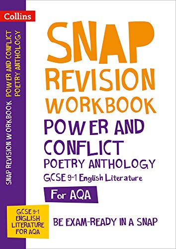 Book Collins GCSE 9-1 Snap Revision – Power & Conflict Poetry Anthology Workbook: New GCSE Grade 9-1 English Literature AQA: GCSE Grade 9-1 free