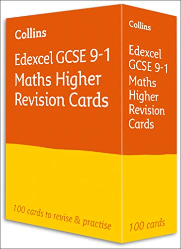 Book Collins GCSE 9-1 Revision – New Edexcel GCSE 9-1 Maths Higher Revision Flashcards free