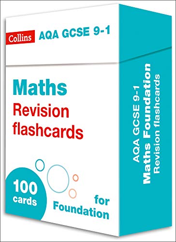 Book Collins GCSE 9-1 Revision – New AQA GCSE 9-1 Maths Foundation Revision Flashcards free