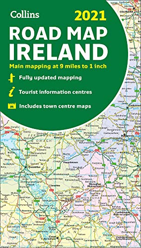 Book 2021 Collins Road Map Ireland free