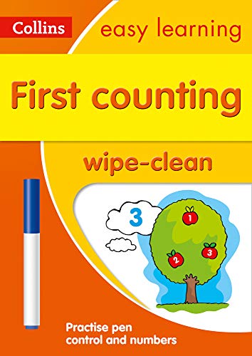 Book Collins Easy Learning Preschool – First Counting Age 3-5 Wipe Clean Activity Book free