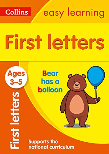 Book Collins Easy Learning Preschool – First Letters Ages 3-5 free