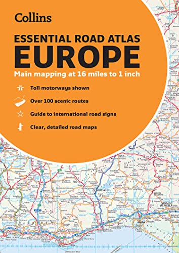 Book Collins Essential Road Atlas Europe free