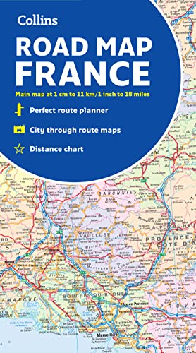 Book Collins Map of France free