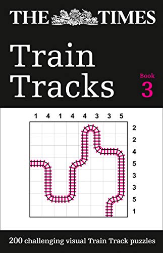 Book The Times Train Tracks: Book 3: 200 Challenging Visual Train Track Puzzles free