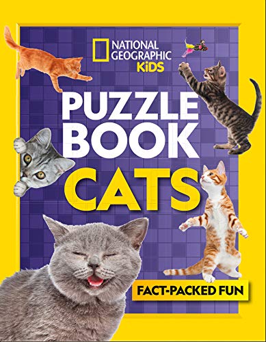 Book Puzzle Book Cats: Brain-tickling quizzes, sudokus, crosswords and wordsearches (National Geographic Kids) free