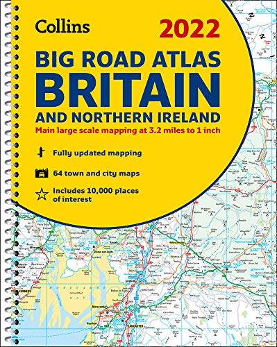 Book 2022 Collins Big Road Atlas Britain and Northern Ireland free