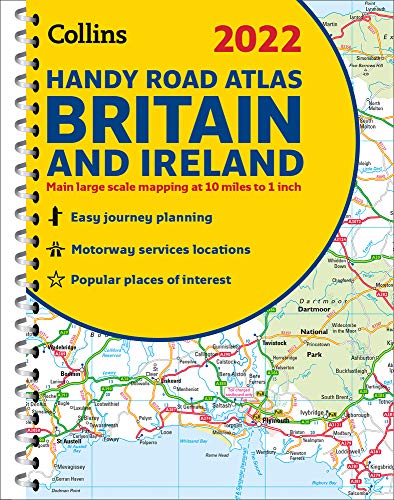 Book 2022 Collins Handy Road Atlas Britain and Ireland free