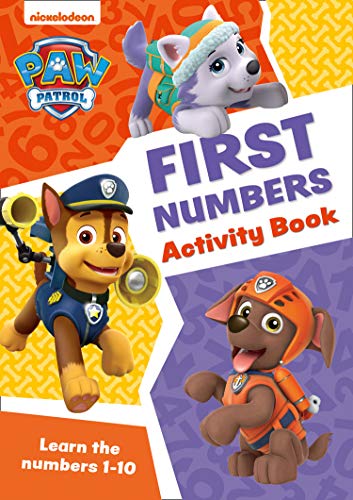 Book Paw Patrol First Numbers Activity Book: Get ready for school with Paw Patrol free